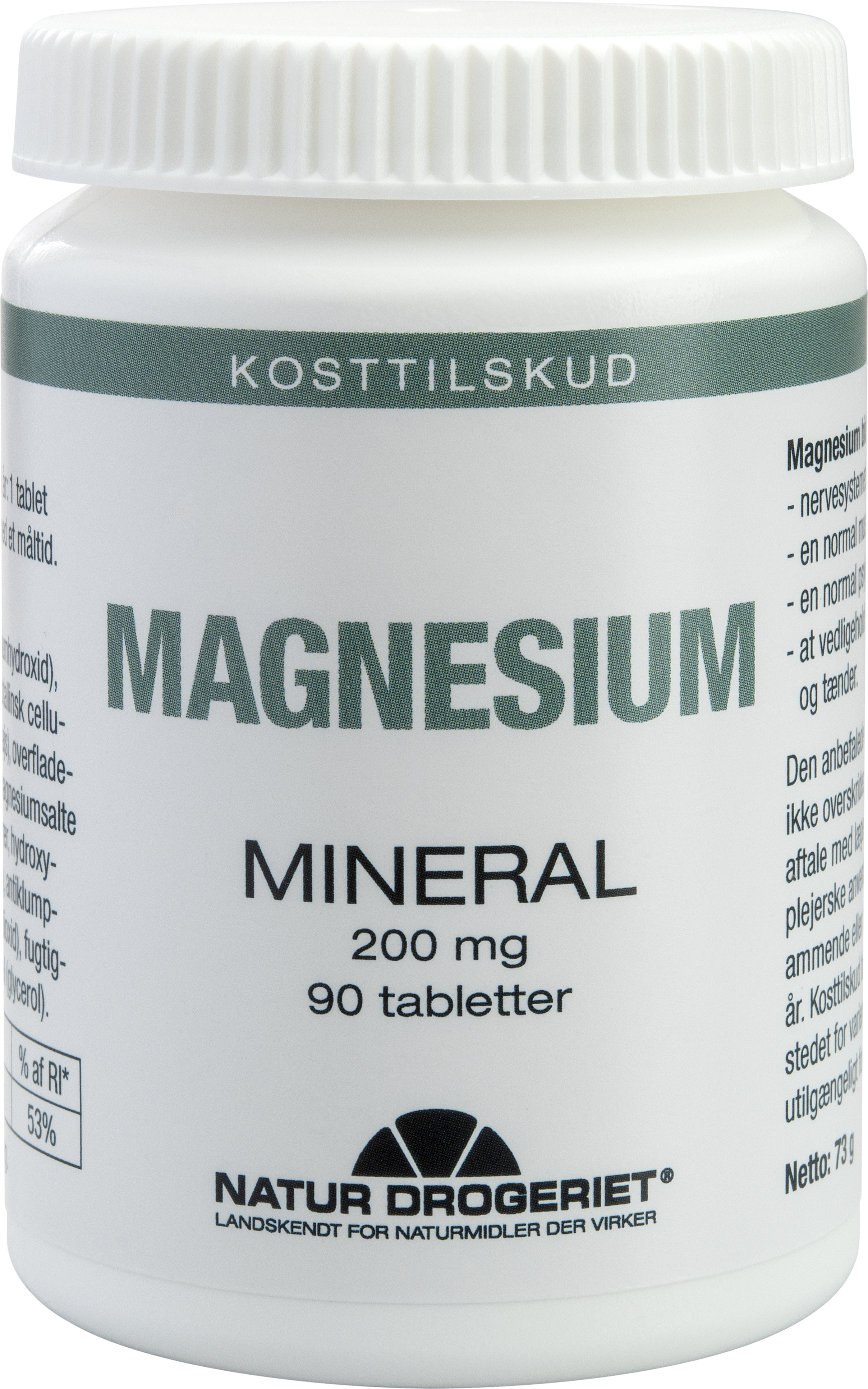 Magnesium 200 mg tab. stk.